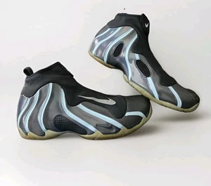 Nike Air Flightposite 1 Black Topaz Mist da uomo taglia US 9,5 UK 8,5 EUR 43 A09378-001 - Foto 1 di 24