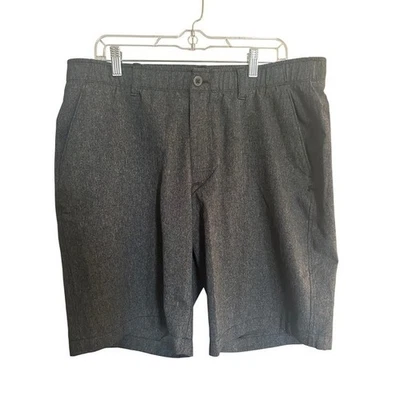 Мужские шорты для гольфа свободного покроя Under Armour HeatGear размер 38 темно-серые - Изображение 1 из 4