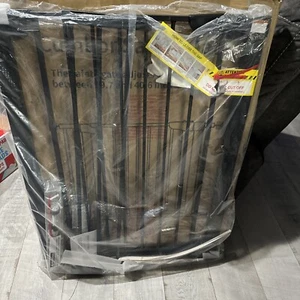 Cumbor Child Gate Black Extra Tall 29.7- 40.6 And Hight 37 - Picture 1 of 5