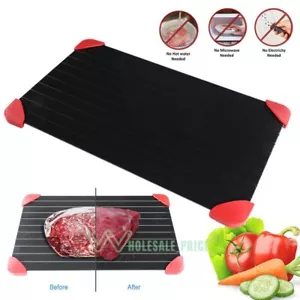 Fast Defrosting Tray Meat Thaw Rapid Safety Frozen Food Defrost No Electricity - Picture 1 of 14
