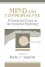 Umysł i zdrowy rozsądek: eseje filozoficzne o psychologii zdrowego rozsądku autorstwa Radu