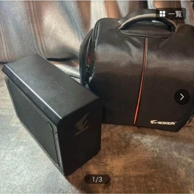 GIGABYTE AORUS GTX 1070 Gaming Box Thunderbolt 3 External GPU dock Used Japan - Image 1 of 3