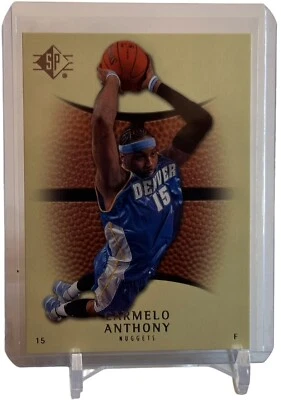 Carmelo Anthony 2007-08 Upper Deck SP Retail Base Denver Nuggets Card #67 W/Top - Image 1 of 3