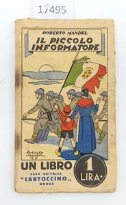 Roberto Mandel Il piccolo informatore Cartoccino 1929 - Imagen 1 de 5
