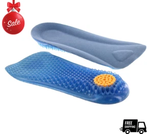 Height Increase Elevator Half Insole for Men 1/2 Inch Taller Heel Lift Insert - - Picture 1 of 4