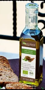 Hanföl BIO schonend kaltgepresst nativ Hanfsamenöl, 250ml Omega 3 und Omega 6 - Bild 1 von 2