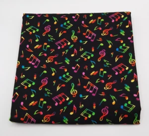 Elizabeth's Studio Cotton Fabric Section/Jazz Notes/16" x 45"/Quilting/Sewing - Picture 1 of 3