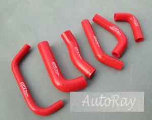 Honda XR650R XR650 2000-2009 01 02 03 04 05 06 07 silicone RADIATOR HOSE RED - Bild 1 von 5