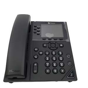Polycom Plantronics Model VVX 350 VOIP Business Media IP Phone NO POWER ADAPTER