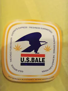 US BALE neues Marihuana, Topf, Unkraut verwandter Vinyl-Aufkleber Aufkleber - Bild 1 von 1
