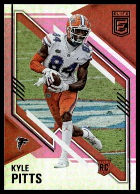 2021 Donruss Elite Rookie Kyle Pitts #117 TS7 - Image 1 of 2