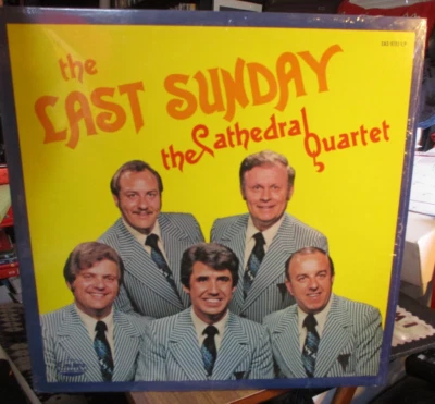 1973 CATHEDRAL QUARTET The Last Sunday LP Canaan CAS 9733 Gospel Shrink VG+/NM - Image 1 of 3