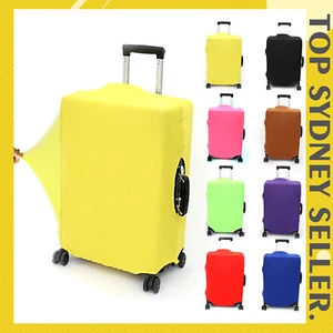 Unisex Elastic Baggage Covers Suitcase Protector Travel Luggage Dust Cover 20-32 - Picture 1 of 27