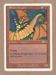 MTG - Shivan Dragon - Beatdown Box Set - Good/Very Heavily Played - Single Card - Picture 1 of 2