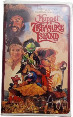 Muppet Treasure Island, VHS Tape, 1996, Family, Musical, Walt Disney, Tim Curry - Image 1 of 4