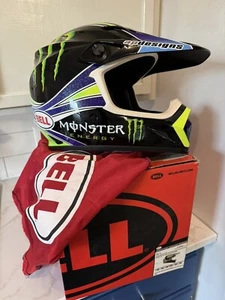 Monster Energy Bell MX-9 Helmet Motorcycle Motocross Pro Circuit, Size Large - Picture 1 of 9
