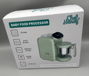 Chef Práctico Procesador de Alimentos para Bebés 5 en 1 Nuevo en Caja Verde Gran Regalo - Imagen 1 de 9