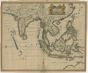 Antique Map of the East Indies by De Wit (1662) - Picture 1 of 1