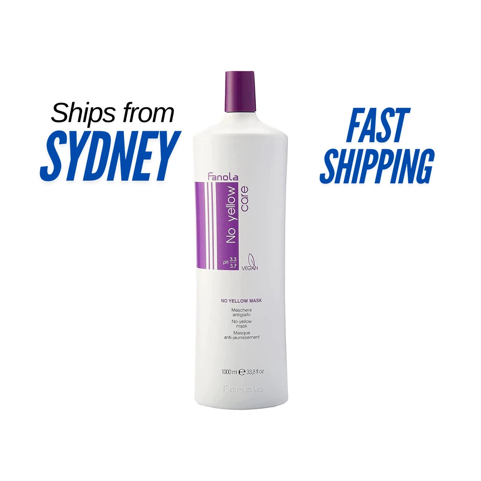 Fanola No желтая маска 1000 мл 1 л 1 литр фиолетовый тоник для блондинок - Изображение 1 из 4