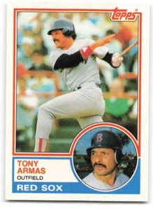 1983 Topps Traded #4T Tony Armas NM++ Red Sox ID:270980