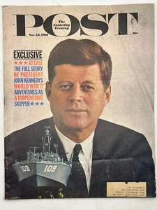 Saturday Evening Post November 18, 1961 JFK John F. Kennedy - Picture 1 of 2