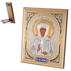 Ikone Matrona von Moskau Holz 15x18 K икона Матрона Московская ikona - Picture 1 of 1
