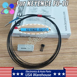 New In Box Fiber Optic Sensor Equipped Without Lens For KEYENCE FU-10 FU10 - Picture 1 of 6