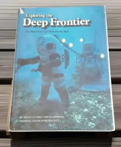 EXPLORING THE DEEP FRONTIER VINTAGE 1980 HARDCOVER MIT DJ & PLASTI-KLEER DJ COVER - Bild 1 von 14