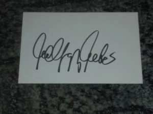 WOLFGANG WEBER  - WORLD CUP 66 PLAYER -GERMANY-INDEX CARD SIGNED  - Picture 1 of 12