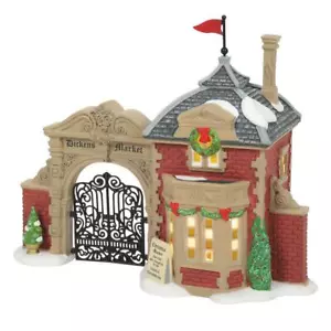Dept 56 DICKENS' MARKET GATE Dickens Village 6009739 Nuevo 2022 EN STOCK - Imagen 1 de 2