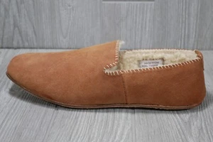 Rare Clarks Limited Edition Brown Petersburg Slip on Suede Tan Slippers Mens 8 - Picture 1 of 6