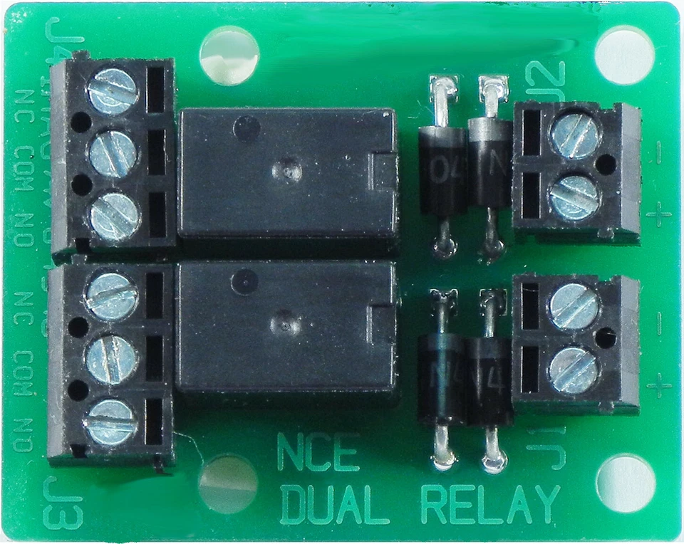 NCE ~ New ~ Dual Relay Board For Isolated Output of Switch8 or Switch-It 5240236 - Image 1 of 1