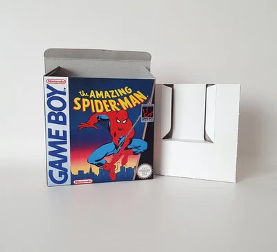 The Amazing Spiderman UKV PAL Nintendo Game Boy Empty replacement Box & Tray - Image 1 of 4