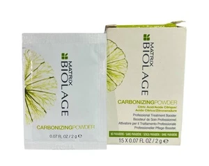 Matrix Biolage Carbonizing Powder – 15 Packets (15 x 2 g / 0.07 oz) - Picture 1 of 3