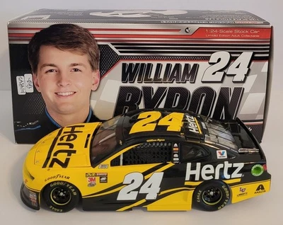William Byron #24 Hertz 2018 Camaro muestra diecast sin DIN Foto 1 de 4