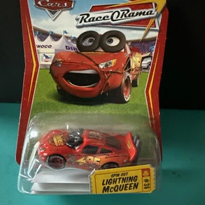 Spin Out Lightning McQueen #36 Race O Rama 2008 Disney Pixar Cars Neu im Karton selten Rarität - Bild 1 von 9