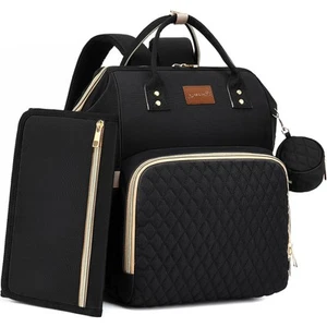 ROSEGIN Diaper Bag Backpack with Changing Pad Pacifier Case Baby Bag for Boy ... - Picture 1 of 8