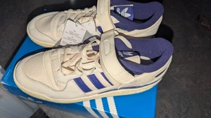 Adidas forum 84 low aec vintage HP9542 RRP £120 white blue 10 uk - Picture 1 of 10