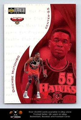 1997-98 Collector's Choice BASKETBALL #356 Dikembe Mutombo - Image 1 of 2