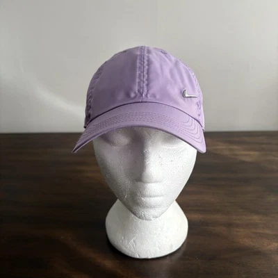 Boné de beisebol feminino Nike Heritage 86 roxo ajustável em excelente estado usado O5 - Imagem 1 de 4