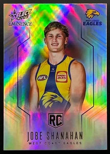 Tarjeta de novato 2025 AFL EMINENCE JOBE SHANAHAN PARALLEL EAGLES #103 d#248/425 - Imagen 1 de 2