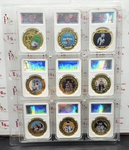 Monedas de colección Lionel Messi Champion - Imagen 1 de 9