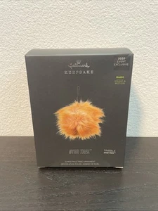 BRAND NEW HALLMARK 2020 TRIBBLE ORNAMENT--STAR TREK--SDCC - Picture 1 of 6
