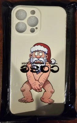 Iphone 13 Pro Max Funny Santa Silicone Case - Imagem 1 de 2