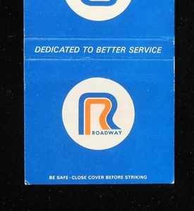 Años 70? Libro de fósforos Rodeway Trucking dedicado a un mejor servicio - Imagen 1 de 1