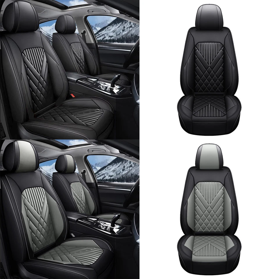 Front Row Car Seat Covers For FORD Ranger 2007-2024 Faux  Leather Cushion 2 Sits Foto 1 de 1