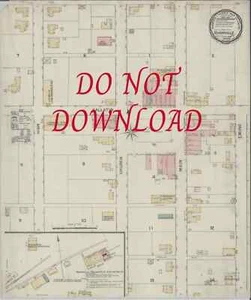 COPY 1893 Map of Adairville Kentucky - Picture 1 of 1