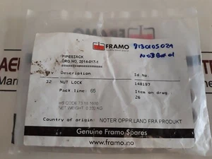 Framo 148197 Nut Lock 8130105024 - Picture 1 of 5