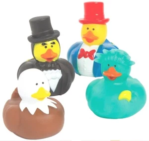 Juego de 4 Patitos de Goma Icono Patriótico (Envío Gratis con 6 Compras) - Imagen 1 de 1