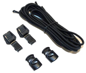 ITW Mil-Spec Speed Schnürsenkel schwarz Stiefel Spitze Kit Speed Schnürsenkel - Bild 1 von 4